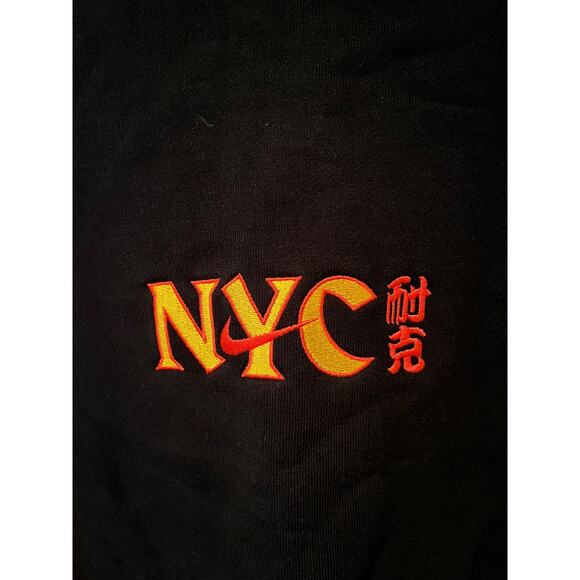 Nike NYC Chinatown New York City Sweatsuit Hoodie 2XL Pants XL EUC - Picture 9 of 15